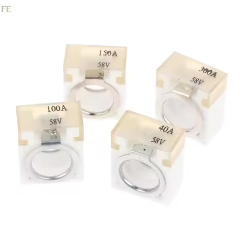 [F] 30A-600A Battery Terminal Mount Fuse Block Kit 58V With Single Stud 5/16" Marine Rated Battery F