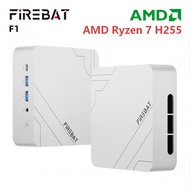 FiREBAT F1 Ryzen 7 H255 Mini PC Gray 512GB SSD/16GB RAM Windows11 Gaming PC Gaming Computer Desktop