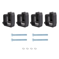 Well Made- 4 Pack Truck Topper Clamps Mounting Clamps Truck Cap Clamps Truck Bed Clamps and Canopy C