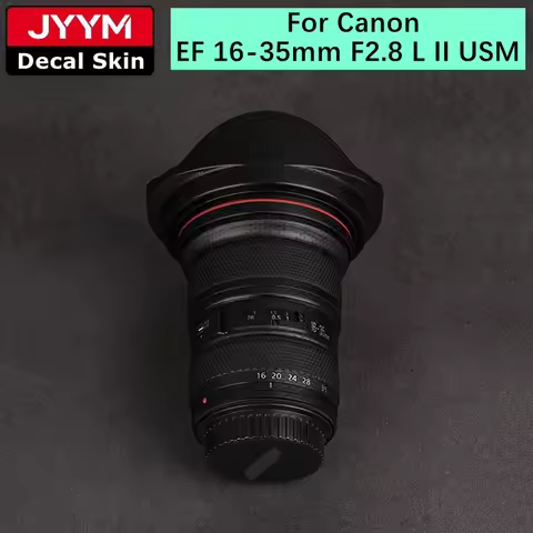 Customized Sticker For Canon EF 16-35mm F2.8 L II USM Camera Lens Decal Skin Vinyl Wrap Protective F