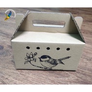 Cardboard Pet Carrier SMALL Box[11x20.5x12CM]