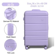Eco กระเป๋าเดินทาง 20 24 28 นิ้ว Fashional กระเป๋าลาก แบบพกพา Baggage Luggage Suitcase 360°ล้อล้อล้
