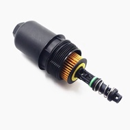 Oil Filter Housing Cap & Piece & Oil Cartridge Filter For VW Passat B8 Tiguan Golf MK7 Jetta GTI A4 