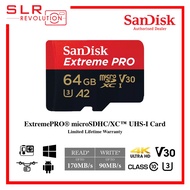 SanDisk Extreme PRO A1/A2 32GB / 64GB / 128GB microSDXC UHS-I U3 V30 (Up to 200MB/s or 140mb/s Read) MicroSD Memory Card