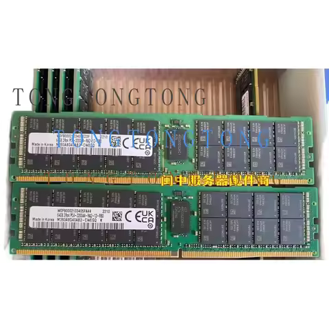 TT For Samsung 64G 2RX4 PC4-3200AA-RA2-12-RB0 M393A8G40AB2-CWE/GQ memory stick