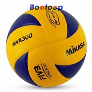 Quả Banh Bóng Chuyền Mikasa Size 5 V300W/MVA300 Chất Lượng Cao Da PU Rất Êm Ái
