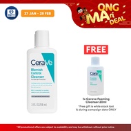 Cerave Acne Blemish Control Cleanser 88 ml | Gentle Acne Cleanser & Clear Skin