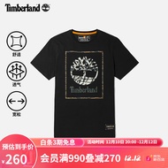 添柏岚（Timberland）Timberland添柏岚官方男装T恤22新户外休闲短袖|A27GP A27GP001/黑色 M