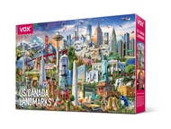 北美地標1000片拼圖