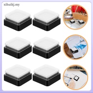 🖼️ 6Bhg Stamp Pad Kosong Material Span Plastik Warna Pelbagai DIY