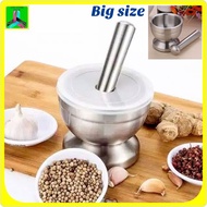 Stainless Steel Mortar And Pestle Large Size