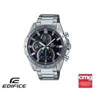 CASIO นาฬิกาข้อมือผู้ชาย EDIFICE รุ่น EFR-571D-1AVUDF วัสดุสเตนเลสสตีล สีดำ