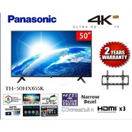 Panasonic 4K UHD Android TV ( Chromecast Build In / Android ) TH-50HX655K Smart TV