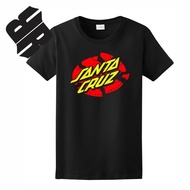 Skate Men's Shirt - Santa Cruz (Black)