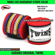Handwrap Twins CH2 Stripe, Hand Wraps Muay Thai Twins CH2 Stripe, Handwrap Boxing Twins CH2 Stripe, 
