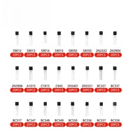 {news}480PCS TO-92 Transistor Assortment Kit 24 Values NPN PNP Silicon Transistors
