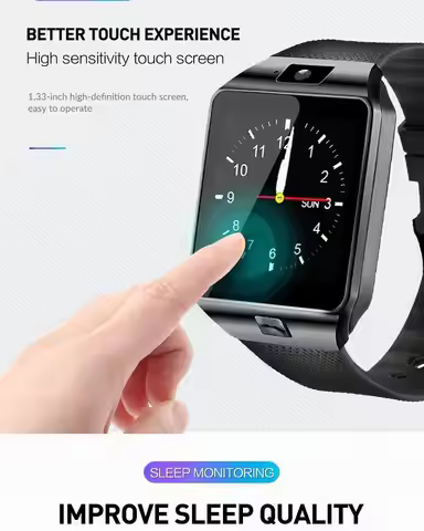 DZ09 Smart Watch Bluetooth Support Phone Call SMS Camera MP3 Music Sim Card Micro SD Card Smatwatch