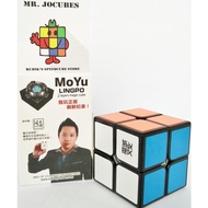 Moyu 2X2 Lingpo Rubik's Cube Jocubes Speed Cube