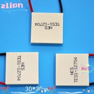 ZLION Semiconductor Cooling Sheet, 5 Styles 30x30mm Refrigeration Plate,  TEC1-12702 TES1-07102 TES1