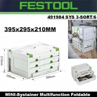 Festool 491984 MINI-Systainer Multifunction Foldable Carrying Handle Convenient Tool Box Power Tool 