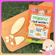 [Baby Food] WHOLE KIDS Organic Teething Rice Wafer 20g 8 months + Teether Biscuit Baby Biskut Snek B