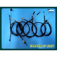 SPEEDO 83cm FRONT BRAKE 119cm CLUTCH 109 cm TACHOMETER 79.5 THROTTLE 142cm CABLE SET For YAMAHA DT 1