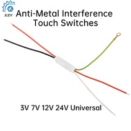 Table Lamp Touch Switch 3.7V 5V 12V 24V Infinitely Dimming DC3-24V 1A/3A Anti-Metal Specialized Touc