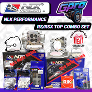 NLK PERFORMANCE TOP COMBO SET(SILA TENGOK DESCRIPTION) RS/RSX 57.3/62/63/65/66 motor nlk rs rsx head