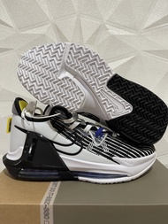 Sepatu Basket Lebron Witness 8 Black White Line