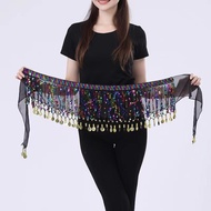 Belly Dance Belt Gemerlap Ikat Pinggang Belly Dance Coin Scarf Belly Dance Selendang Tari Perut