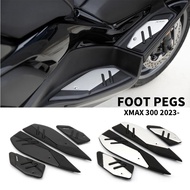 Carpet Yamaha XMAX 250 V1 V2 Floorboard Alloy XMAX250 XMAX300 Foot Pegs Motorcycle Skidproof Pedal Footrest Footpads