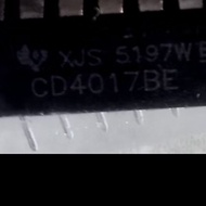 New IC LOGIC 40 SERIES CD 4017 Be CD4017BE