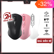 Chuột Không Dây DAREU LM115B Bluetooth 5.0 + Wireless 2.4GHz - Hàng Chính Hãng