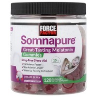 Somnapure 褪黑激素睡眠軟糖 香甜莓果味 120 粒軟糖(原裝進口)[5207]