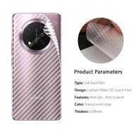 Honor X9c Smart 5G Back Carbon Fiber Film For Honor X9cSmart HonorX9cSmart 5G 4G 2024 Soft Film Prot
