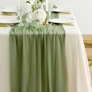 Table Gauze Gauze Curtain Beauty Gauze Gauze Wedding Birthday Party Event Decoration Table Crepe Chi