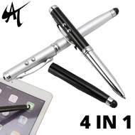 STYLUS PEN UNIVERSAL 4 IN 1 SENTER + LASER POINTER + PEN + STYLUS AIPET TABLET PENSIL PEN HP ANDROID PENA HP UNTUK SEMUA HP PENCIL HP ANDROID PULPEN HP LAYAR SENTUH TABLET SAMSUNG IPAD XIAOMI HUAWEI OPPO VIVO DRAWING BUAT GAMBAR DI HP ANDROID