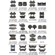 Suitable for FA395/603/452/381/86/69/367/92/663/640/137/354 Front Rear Brake Pads