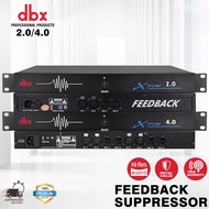 DBX 2.0/4.0 FBX 2/4-Channel Automatic Feedback Microphone Anti-Howling Karaoke Amplifier KTV Audio I