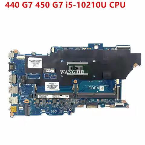 For DA0X8MMB6D0 X8M-6L For HP 440 G7 450 G7 Laptop Motherboard L78085-001 L78085-601 L96032-601 i5-1