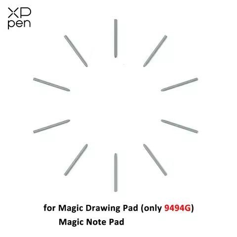 XP-Pen 20 Pieces X3 Pro Pencil Replacement Nibs for Magic Note Pad/Magic Drawing Pad (9494G)