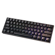 Ready Stock Geek GK61 61 Keys Mechanical Gaming Keyboard hotswapable Gateron Optical Switch RGB Type