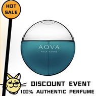Bvlgari Aqva Pour Homme 100% AUTHENTIC PERFUME *100ML - Eau De Toilette* IF YOU ARE NOT SATISFIED YO