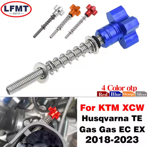 Motocross CNC Fuel Idle Speed Adjuster Screw For KTM 150 250 300 XC-W EXC TPI Six Days For Husqvarna