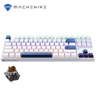 Machenike K500-B87  แป้มพิมพ์ไทย-อังกฤษ การเชื่อมต่อแบบมีสาย Hot-Swappable Keyboard RGB Backlit