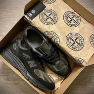 New Balance NB 991V2 x Stone Island Made in UK Black Original Product