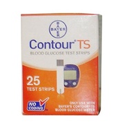 CONTOUR TS BLOOD GLUCOSE TEST STRIPS 25 TEST STRIPS