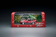 MicroTurbo MT 1:64合金模型，Peako聯名產品。Eunos Roadster，MX-5 Miata 1代NA 。預售中，Camper旅行版 - Christmas Red，限量600