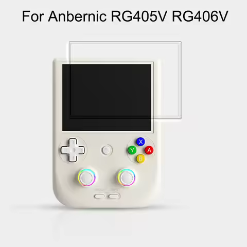 Tempered Glass Protective Film for Anbernic RG405V/RG406V HD Anti-scratch Screen Protector Film for 