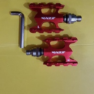 Raze 26red QR Folding Alloy Pedal